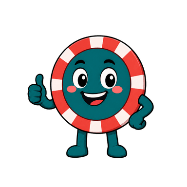 Chip, your poker coach — a friendly poker chip character